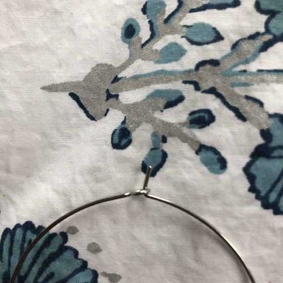 Delicate Silver Hoops - Picture 4 of 5